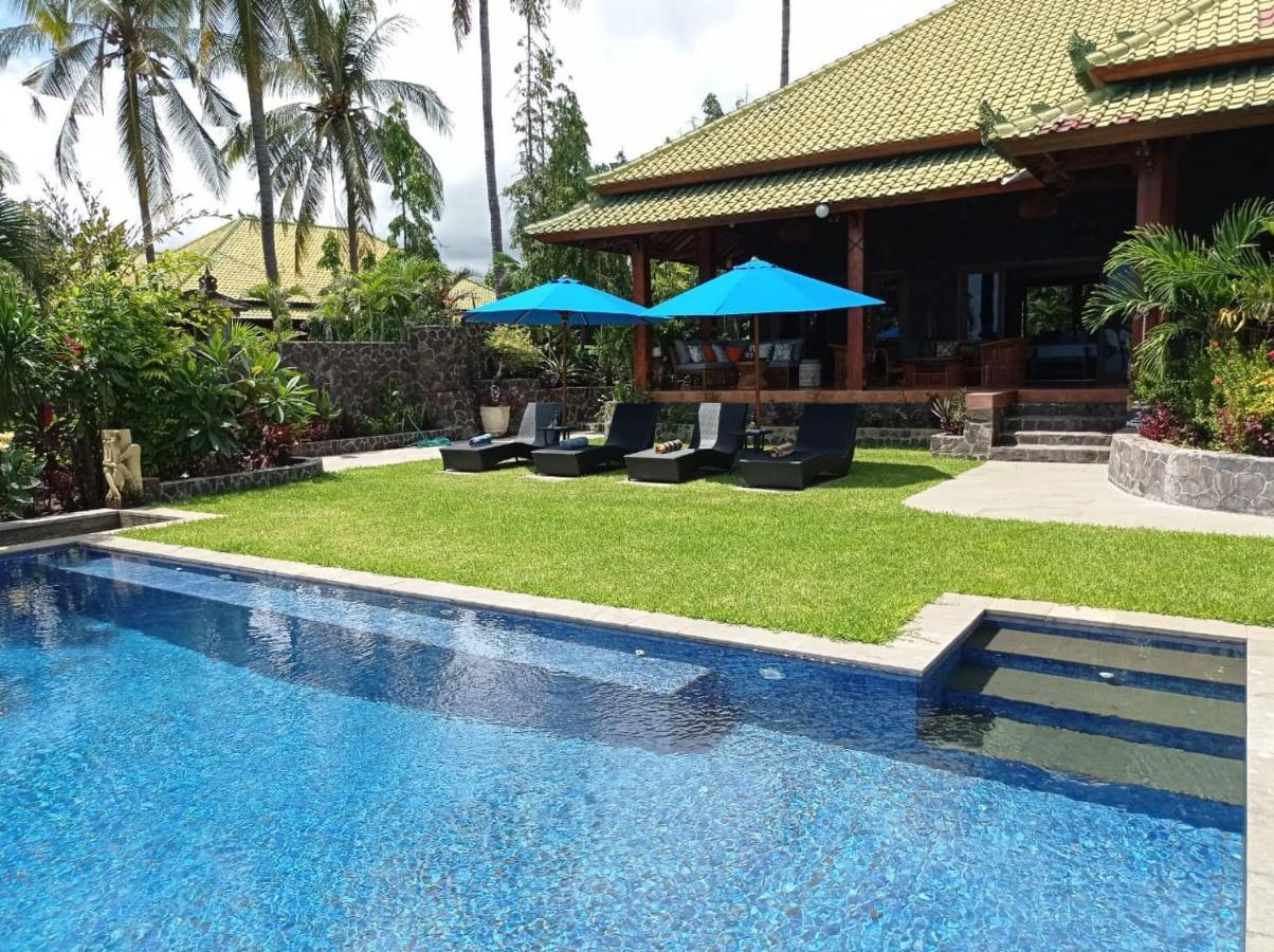 Absolute Beachfront, Paradise, 3Br Villa With Private Pool On 1200M2 Of Tropical Land Tulamben  Bagian luar foto